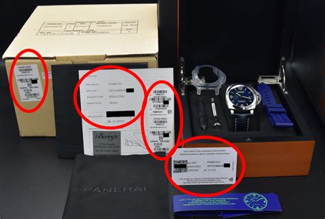 panerai serial number search|pam guard warranty check.